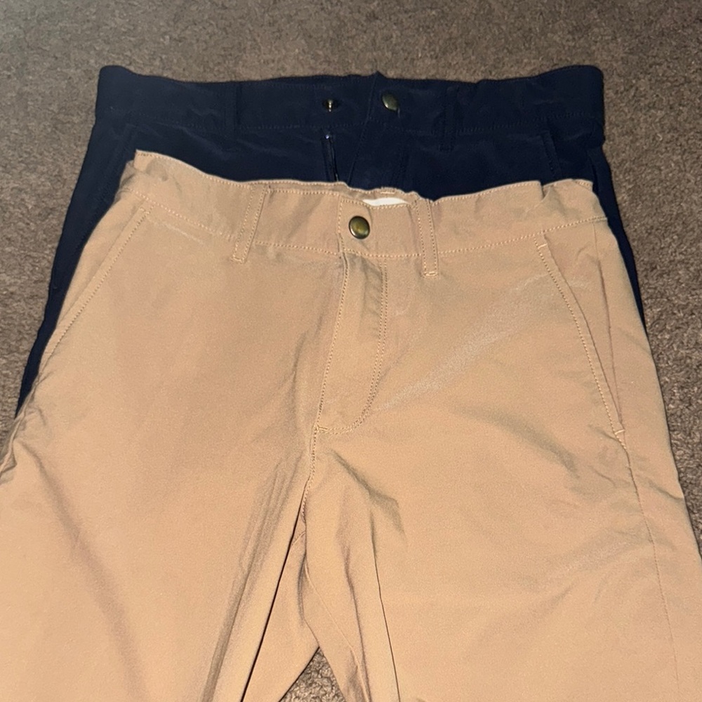 J. Crew Factory active shorts with snap and zipper fly 4 pairs